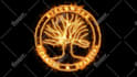 draw your logo with burning fire