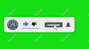 make modern youtube subscribe animation, like and bell icon button