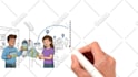 make a custom whiteboard animation explainer doodle video