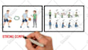 make a custom whiteboard animation explainer doodle video