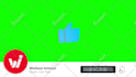 create a catchy animated youtube subscribe bell button