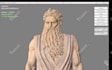 create a properly rigged 3d realistic human model for games, animations and vrm