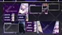 create animated anime stream overlay for twitch kick