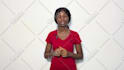interpret english language to american sign language