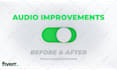 improve the quality of your audio