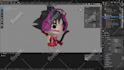 model a custom stylized 3d character, rigging, 3d vtuber for animation or games