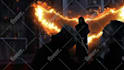 add realistic fire rain horror and vfx to videos