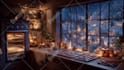 create ultra realistic cozy rain ambience videos for sleep, study, youtube