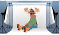 create a custom adobe character animator puppet with full rig and lip sync