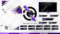 design animated twitch overlay screens and logo