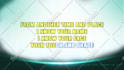 create karaoke lyric video professionally within 24 hours