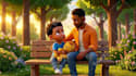 create pixar style 3d kids animation stories using ai