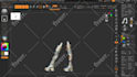 convert 2d to 3d model stl file 3d modeling miniature character design printable