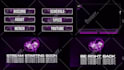 design custom animated stream overlay kick or twitch stream package