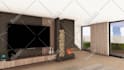 create 3d architectural house animation walkthrough render