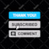 create youtube subscribe animation