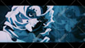 create a glitch anime edit synced to music