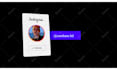 create instagram follow button animation