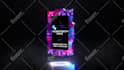 make 3d nft card animation trading card