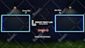 create premium neon theme youtube intro, outro, and endcards