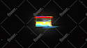 create up to 10 professional glitch logo animations