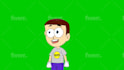 create a 2d cartoon character animation video for you
