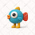 design stylized cute cartoon 3d characters illustration