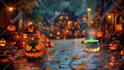 halloween 4k video custom