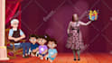 create distinct 2d animation kids song or nursery rhymes