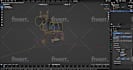do professional blender 3d rigging, mechanical 3d rigging