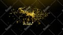 create silver or gold logo liquid animation intro and outro youtube