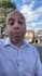 create a male ugc video walking outside