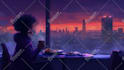create the lofi animation that you will relax in it