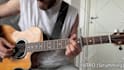 record step by step guitar tutorial, lesson for your song