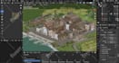 create ps1 psx ps2 low poly environments retro horror maps stylized game worlds