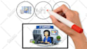 create custom whiteboard animation video