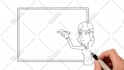 create a whiteboard animation or 2d color explainer video