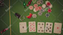 create a funny santa poker night christmas intro video