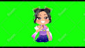 pngtuber cute or chibi vtuber design for live2d models or vtuber model