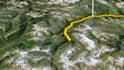 create a travel map and animated travel route video