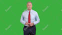 create a white screen spokesperson video