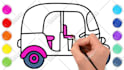 make 100 kids learning coloring page videos for youtube kids