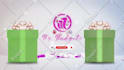 create an elegant christmas logo intro for youtube or social media