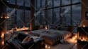 create cozy ambient rain videos with natural sounds