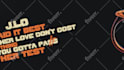 create awesome lyric video animation