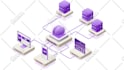 create amazing 3d isometric vector illustration design