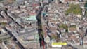 make drone view footage or video from google earth studio