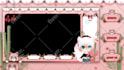 design cute anime vtuber stream overlay twitch youtube