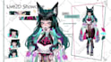 rig live2d vtuber model with advanced physics