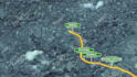 create a travel route map animation video